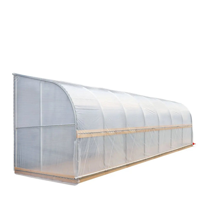 TMG 10' x 30' Lean-To Greenhouse with Clear EVA Film & Roll-Up Side