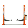 10,000-lb Two Post Floor Plate Auto Lift, Symmetric Arms, 77" Lift Height, Dual-Point Lock Release, TMG-TPL45