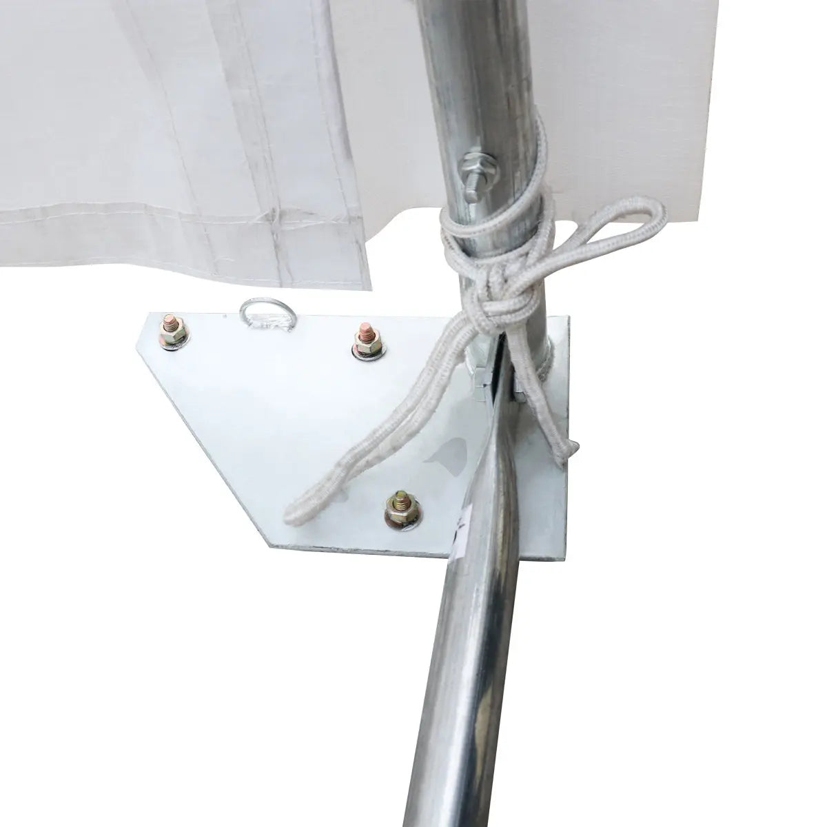 TMG Industrial 20' x 30' Arch Wall Peak Ceiling Storage Shelter with Heavy Duty 17 oz PVC Cover & Drive Through Doors, TMG-ST2031PV(Previously ST2030PV)