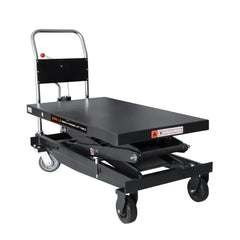 2200-lb Mobile Scissor Lift Table, 67