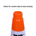 TMG Industrial 29” PVC Reflective Traffic Cones, 252 Cones, 14” Square Base, Hot & Cold Weather, High-Intensity Reflective Bands, TMG-TC29