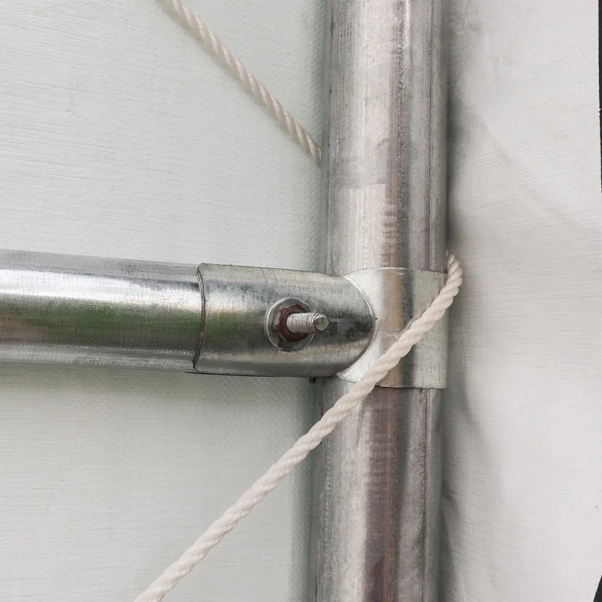 TMG Industrial 30' x 70' Straight Wall Peak Ceiling Storage Shelter with Heavy Duty 17 oz PVC Cover & Drive Through Doors, TMG-ST3070V