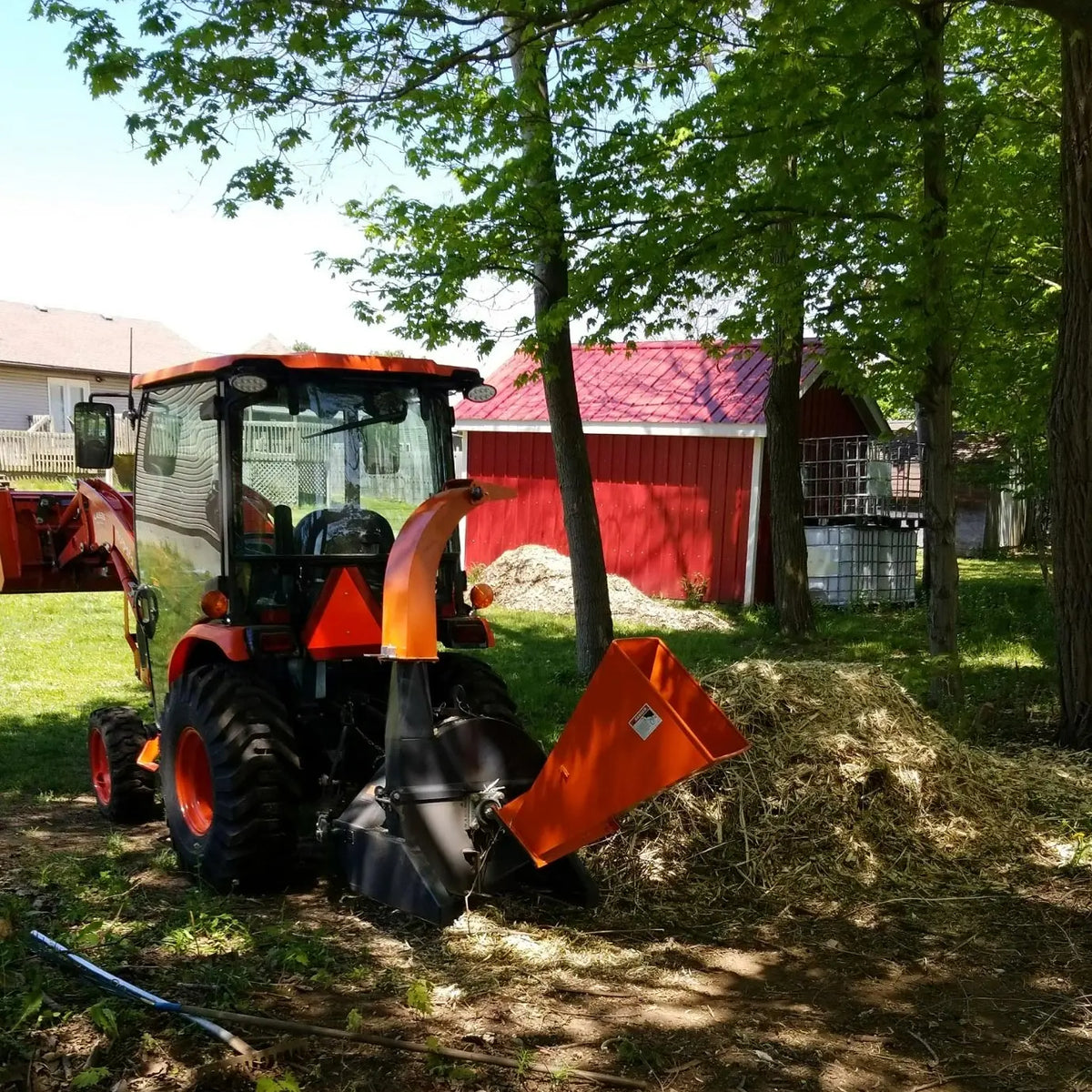 TMG Industrial Sub Compact 3-Point Wood Chipper, 4