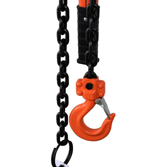 TMG Industrial 1.5 Ton 5' Lift Lever Chain Hoist, Twin Pawl Brakes, ASME B30.21, TMG-AHL2