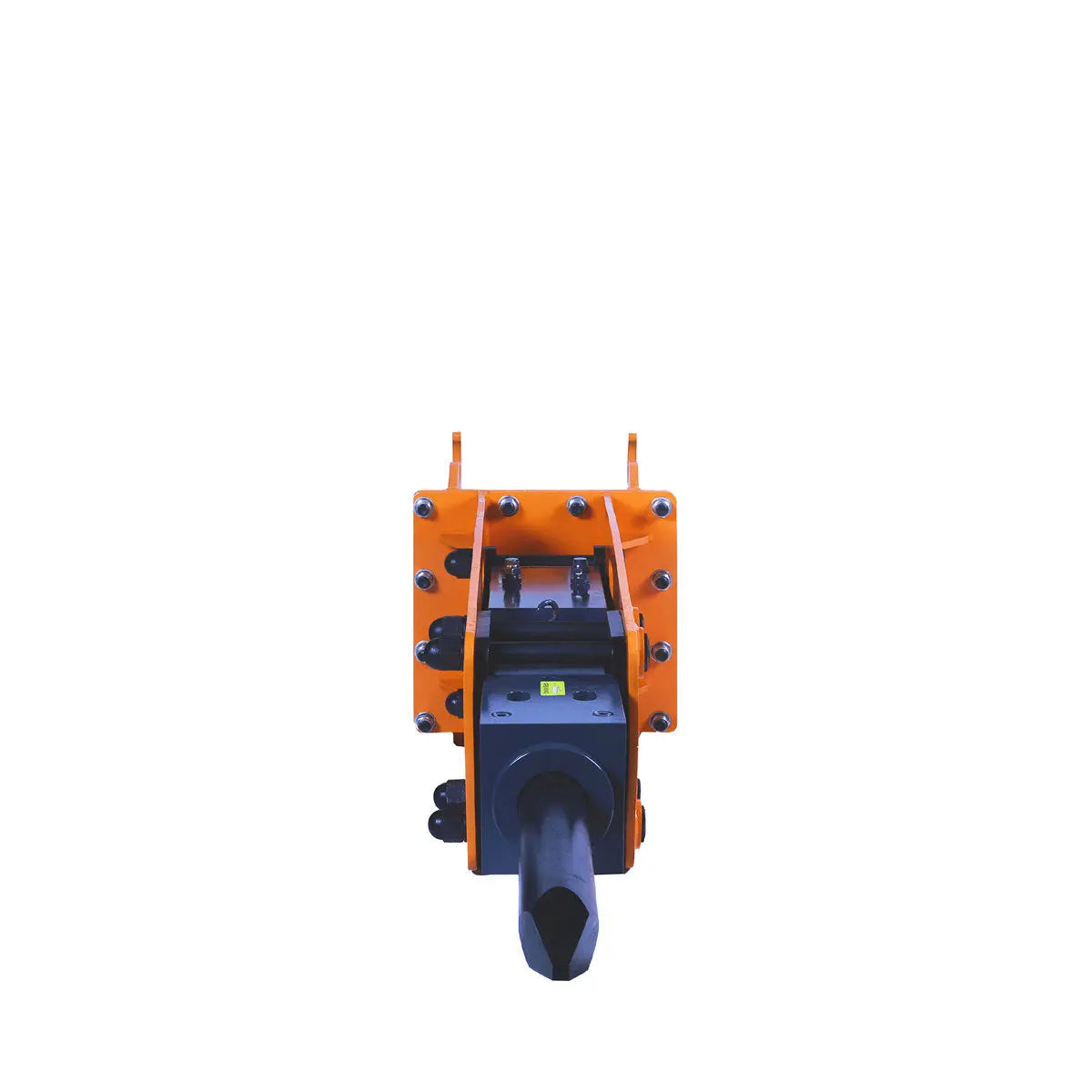 TMG Industrial 6-9 Ton Excavator/Backhoe Hydraulic Breaker, Quick Change (Q/C) Lugging, 3” Moil Point Chisel, 785 J Impact Energy, TMG-HB90Q