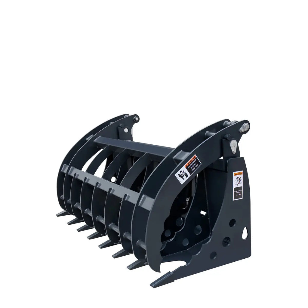 Root Rake Grapple for Skid Steers | TMG Industrial USA