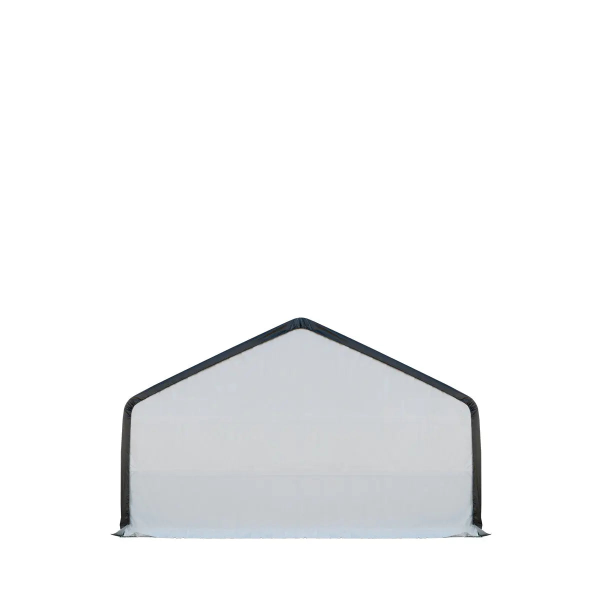 TMG Industrial 80’ x 33’ Dual Truss Storage Shelter Workshop, (3) 19’ Wide Drive-Through Openings, Scaffolding-Style Door Frame Support, TMG-DT3380