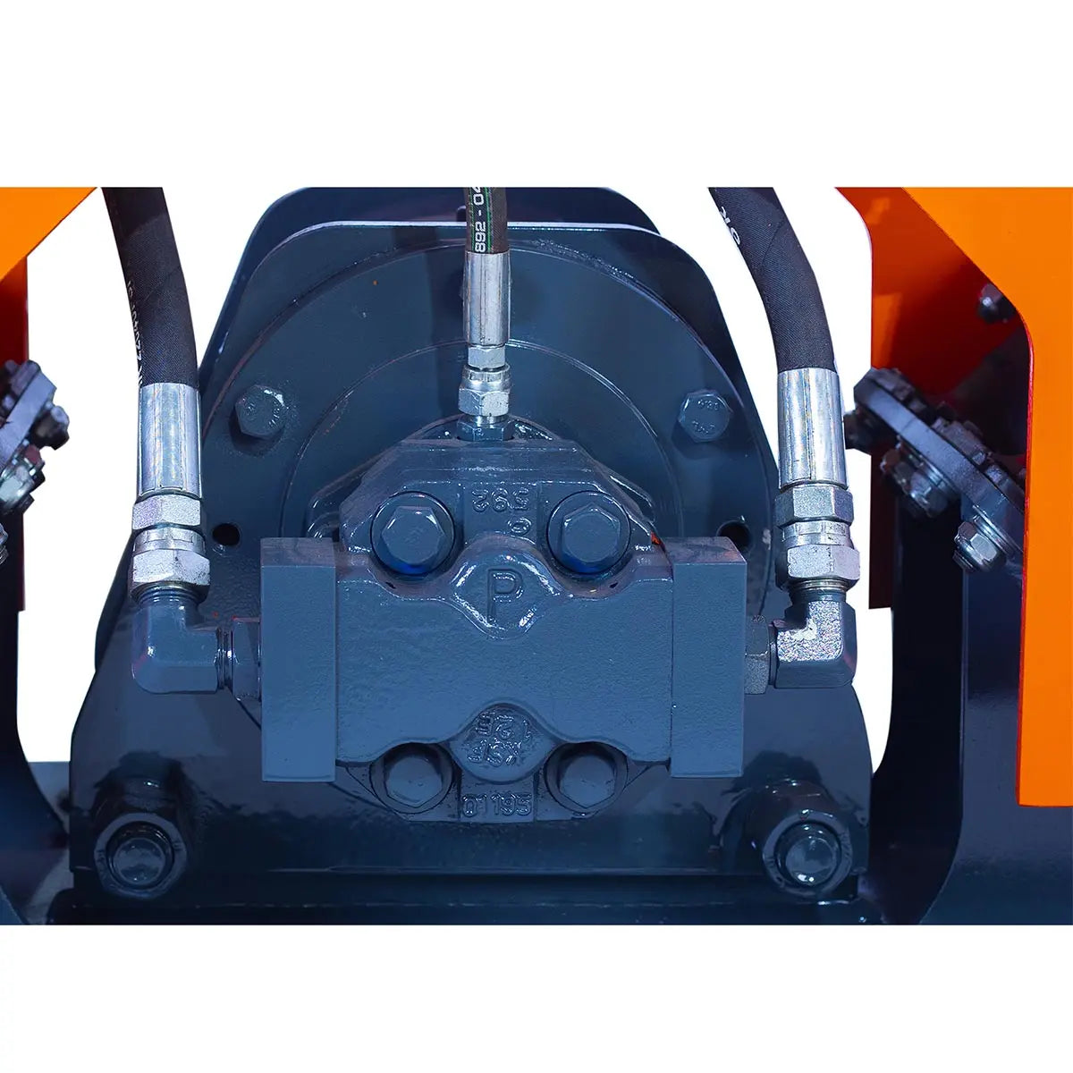 TMG Industrial 8,800-lbf Hydraulic Plate Compactor, 2-4 Ton Excavator Weight, 19” Compact Capacity, TMG-ECP21