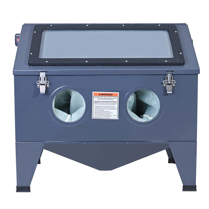 TMG Industrial 50 Gallon Tabletop Cabinet Sandblaster w/View Window, 115 PSI, 15 CFM, TMG-ABC50