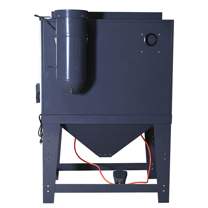 TMG Industrial 100 Gallon Commercial Cabinet Sandblaster, Vacuum Filtration System, Oversized View Window, 125 PSI, 24 CFM, TMG-ABC99