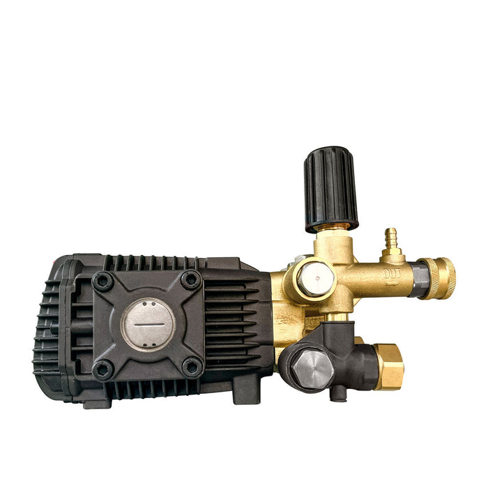 TMG Industrial Triplex Plunger Pressure Pump, Max. 4000 PSI, 5 GPM, 3400 RPM, 1” Hollow Shaft, Compatible Engine Power 9-15 HP, TMG-GWP40