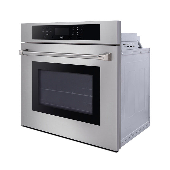 TMG Living Kitchen 30” Professional Electric Wall Oven, Self-Clean, Gray Porcelain w/White Dots, 3500W, TMG-HOW30