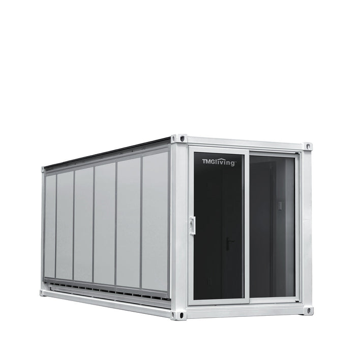 TMG Industrial 20’ Expandable Container House, Portable & Customizable, Electric & Plumbing Ready, Easy Installation, Mobile, TMG-SCE20