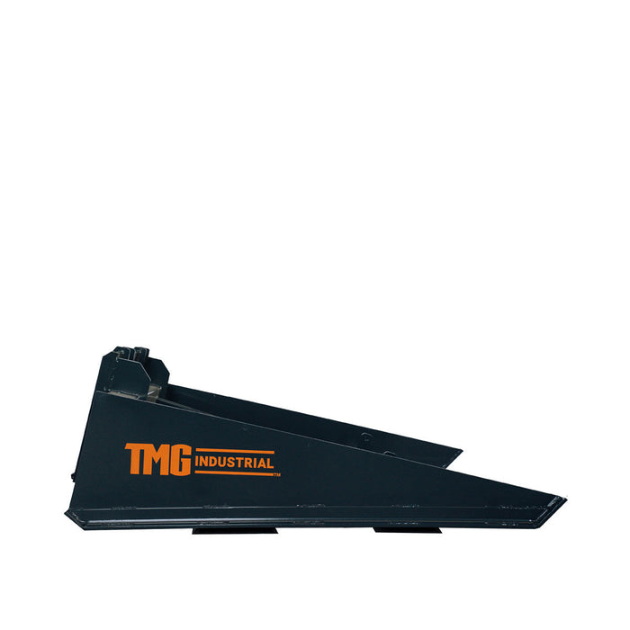 TMG Industrial 84” Skid Steer Road Grader, Bucket Stops w/Shackle Holes, Forward/Backward Cutting Edges, Grading, Spreading & Leveling, TMG-SRG84