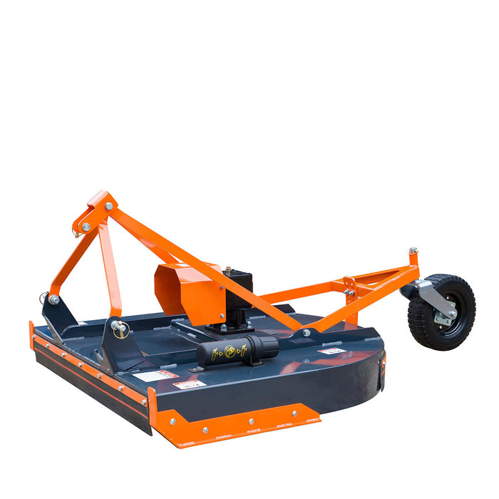 TMG Industrial 48” Rotary Cutter, 3-Point Hitch, 20-60 HP Tractors, 540 RPM, Slip Clutch PTO Shaft Included, TMG-TRC48