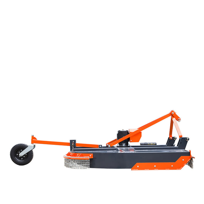TMG Industrial Pro Series 68” Rotary Cutter, 3-Point Hitch, 25-90 HP Tractors, 540 RPM, Slip Clutch PTO Shaft Included, TMG-TRC75-PRO